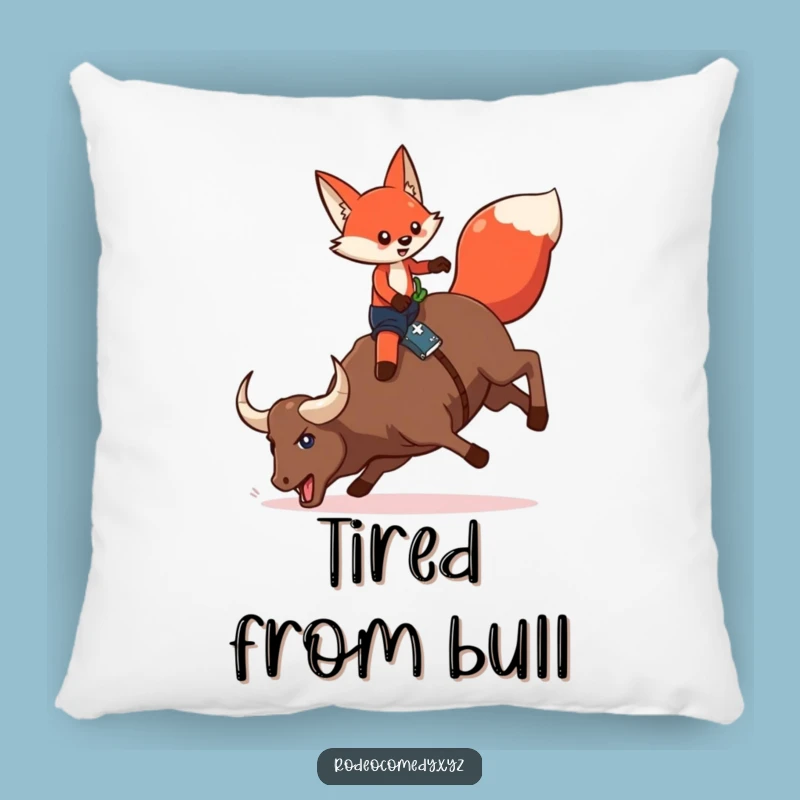 Rest in Ridiculousness: Funny Fox Pillow, The Ultimate Funny Gift