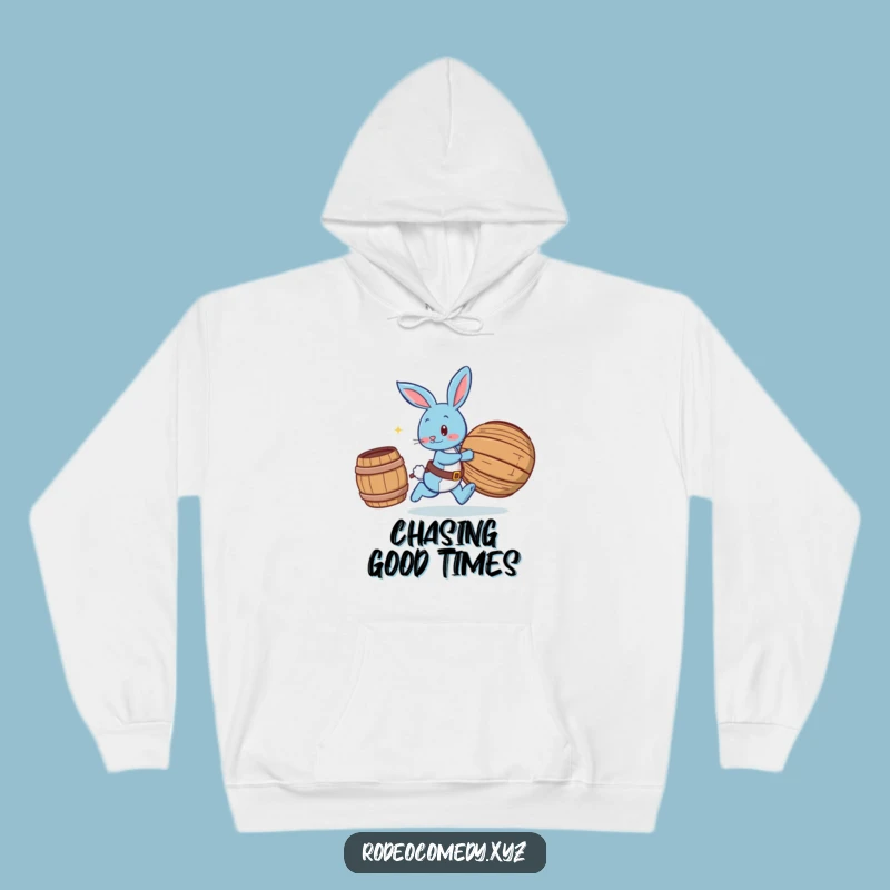 Cozy Up to Comedy: Funny Bunny Hoodie, Your New Favorite Funny Gift