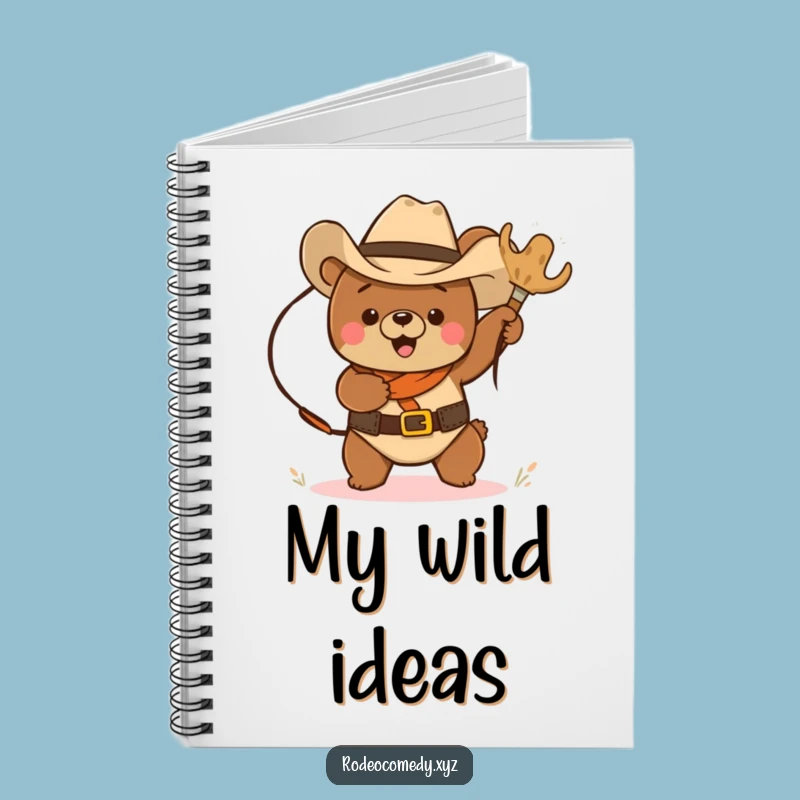 Jot Down Jokes: Funny Cowboy Bear Notebook, Your New Favorite Funny Gift